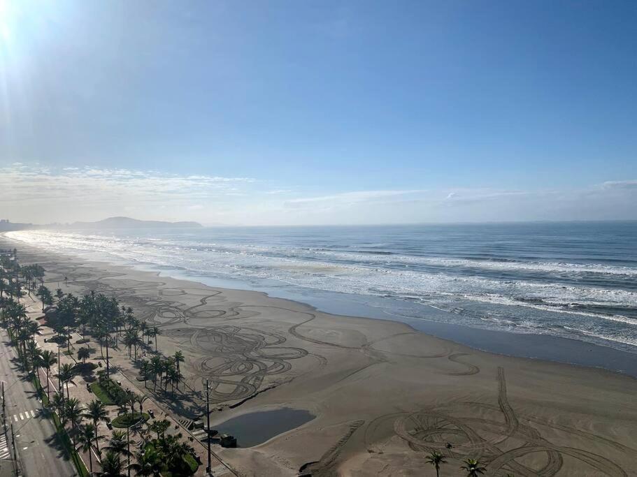 Apto 11O Vista Total Para O Mar Praia Grande  Exterior photo